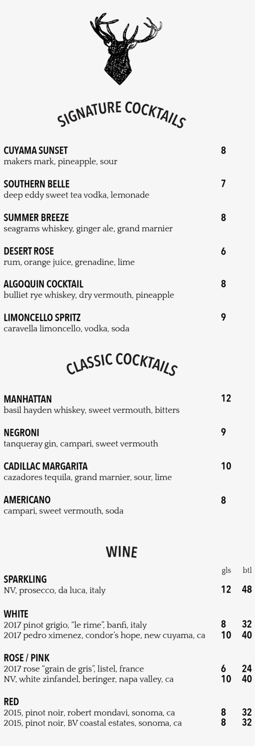 Bar Menu 01, transparent png