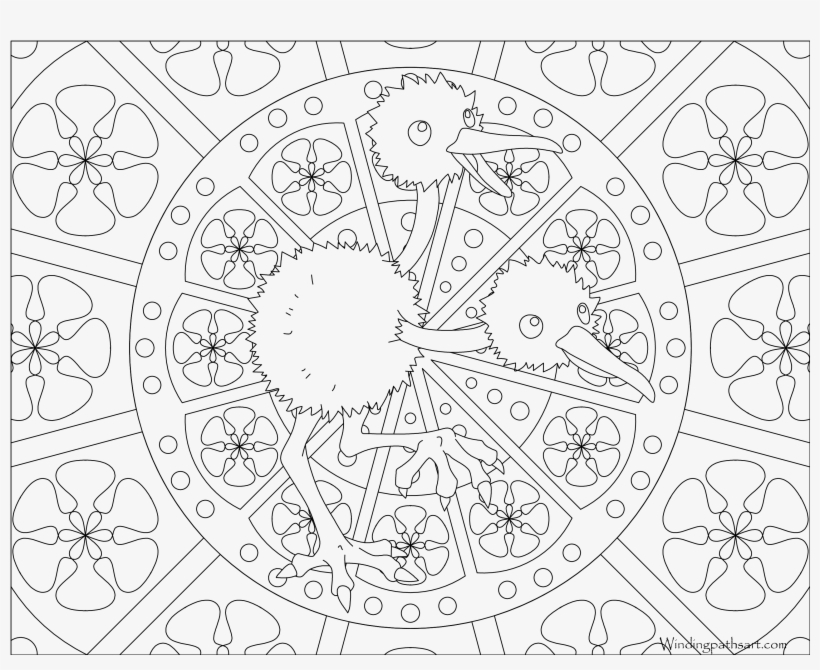 Adult Pokemon Coloring Page Dragonair, transparent png
