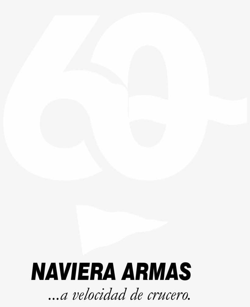 Naviera Armas Logo Black And White, transparent png