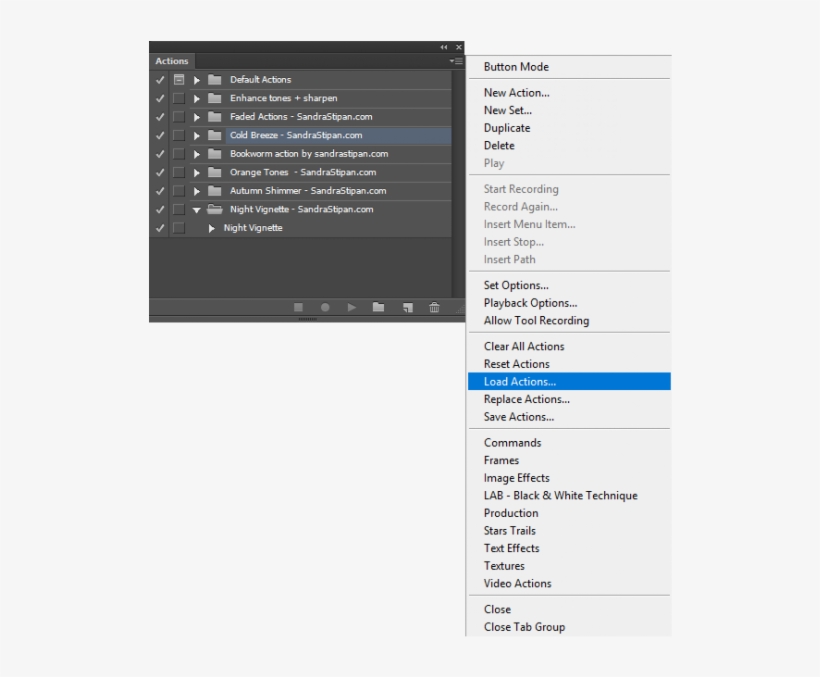 Now When You'll Se The Action In The Panel, Select, transparent png