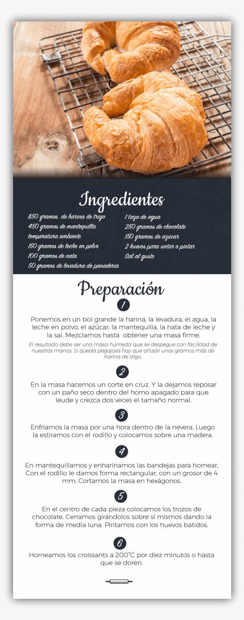 El Croissant O Media Luna De Chocolate, transparent png