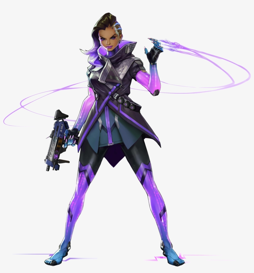 Overwatch Sombra Concept Art Transparent, transparent png