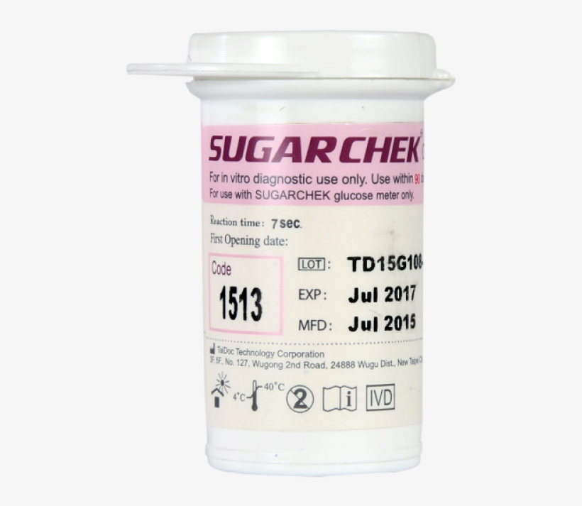 Sugarchek Gulcometer Test Strips, transparent png