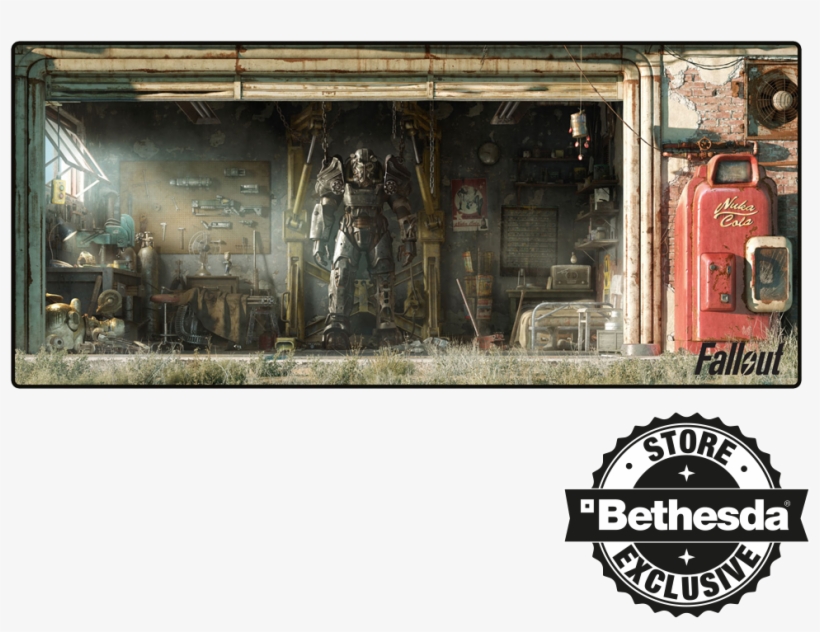 Fallout Oversized Mousepad Fridge, transparent png