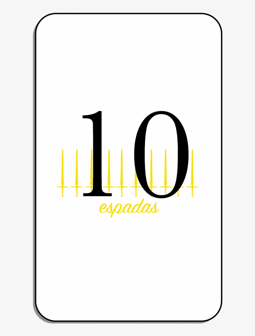 Dez De Espadas, transparent png