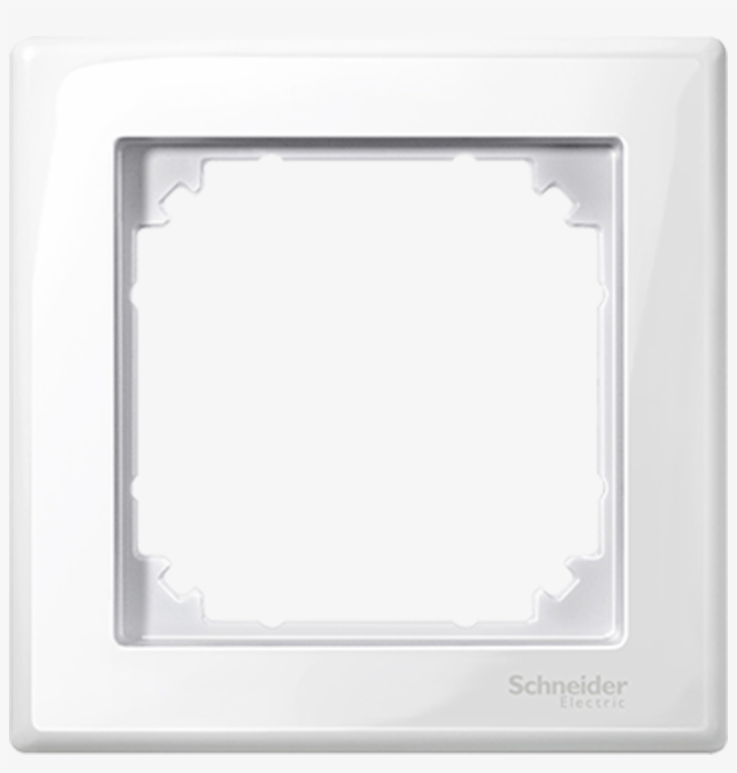 Mtn478125 M Smart Frame, 1 Gang, Active White, Glossy, transparent png