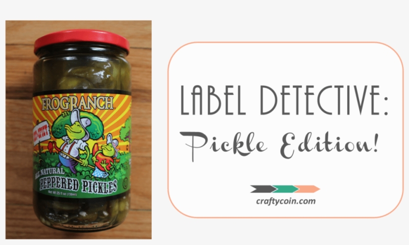Label Detective Pickle Edition, transparent png