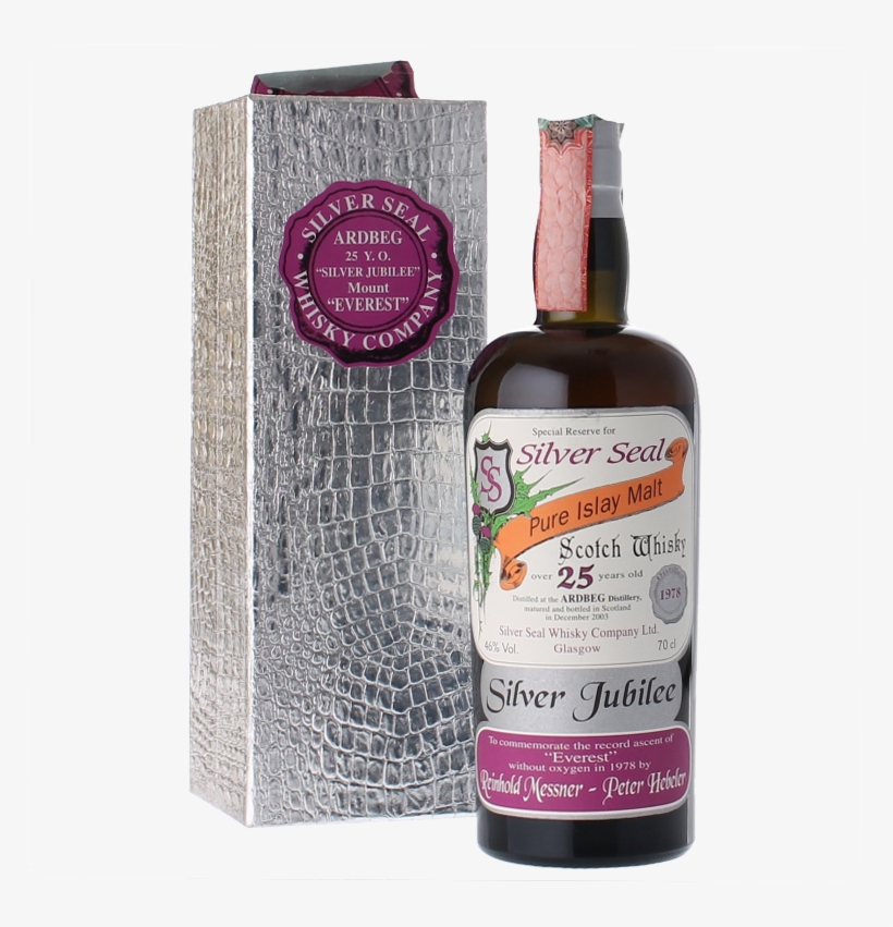 Ardbeg 1978/2003 Silver Seal Silver Jubilee 25 Year, transparent png