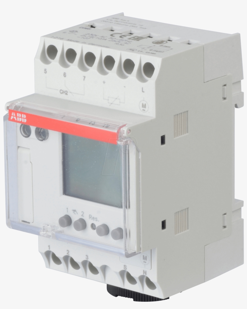 2 Changeover Contacts, 16 A, 2 Channel Abb D365, transparent png