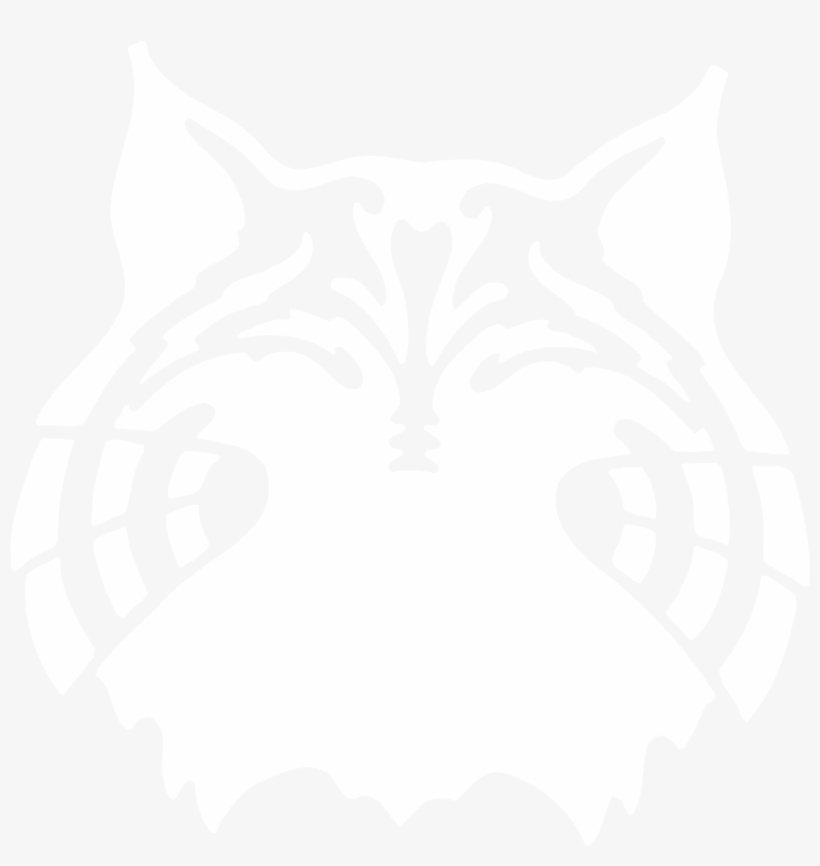 Arizona Wildcats 01 Logo Black And White, transparent png