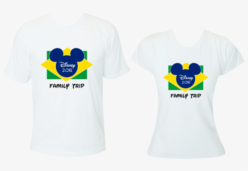 Camisetas Para Viagem Casal Disney, transparent png