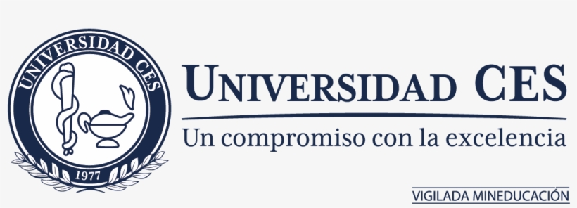 Logo Universidad Ces Horizontal, transparent png