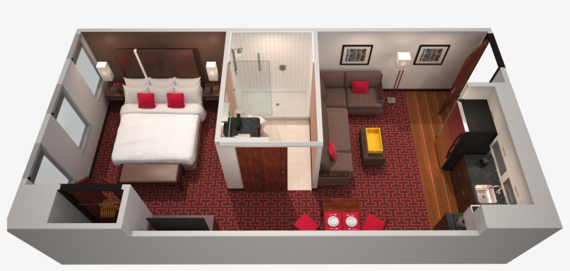 Homewood Suites Denver Convention Center Urban Studio, transparent png