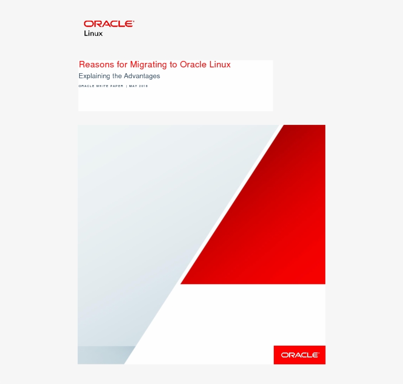 Thumb Original Wp Reasons Migrating To Oraclelinux, transparent png