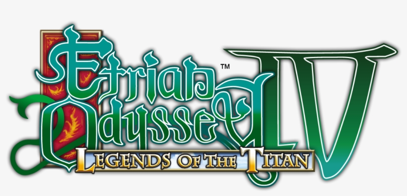 And The Logos For Etrian Odyssey Iv And Series Logo, transparent png