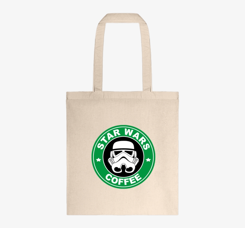 Tote Bag Cotton Star Wars Coffee, transparent png