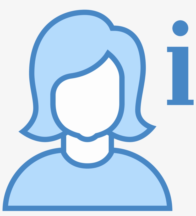 Über Uns Weiblich Icon, transparent png