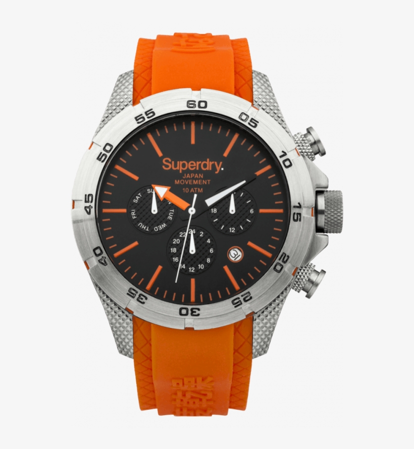 Superdry Mens Round Dial Adventurer Watch- Syg141o, transparent png