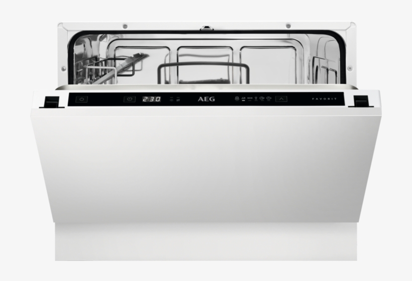 Aeg Fse21200p Residual Drying Built In Compact Dishwasher, transparent png