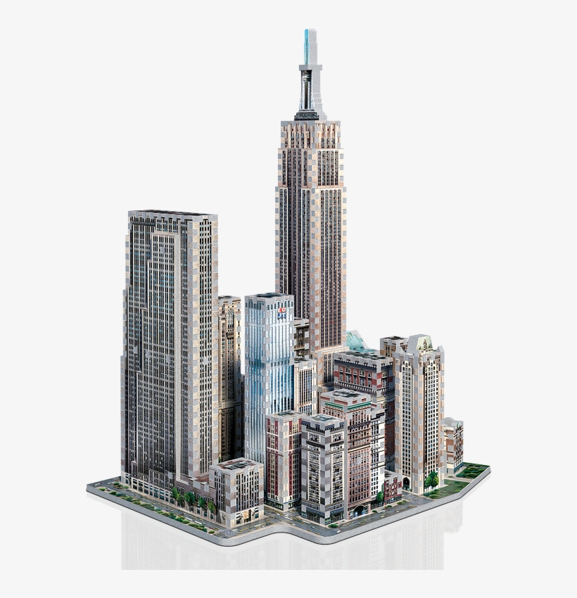 Midtown West 3d Puzzle From Wrebbit 3d, transparent png
