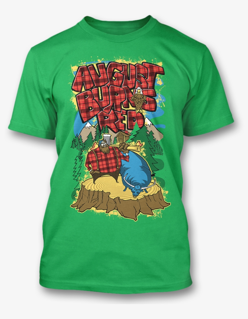 Lumberjack T-shirt, transparent png
