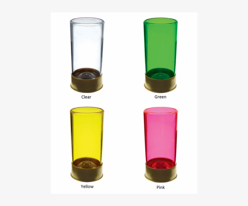 Acrylic Shots Gun Shell Shooters, transparent png