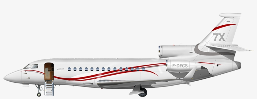 Falcon 7x, transparent png