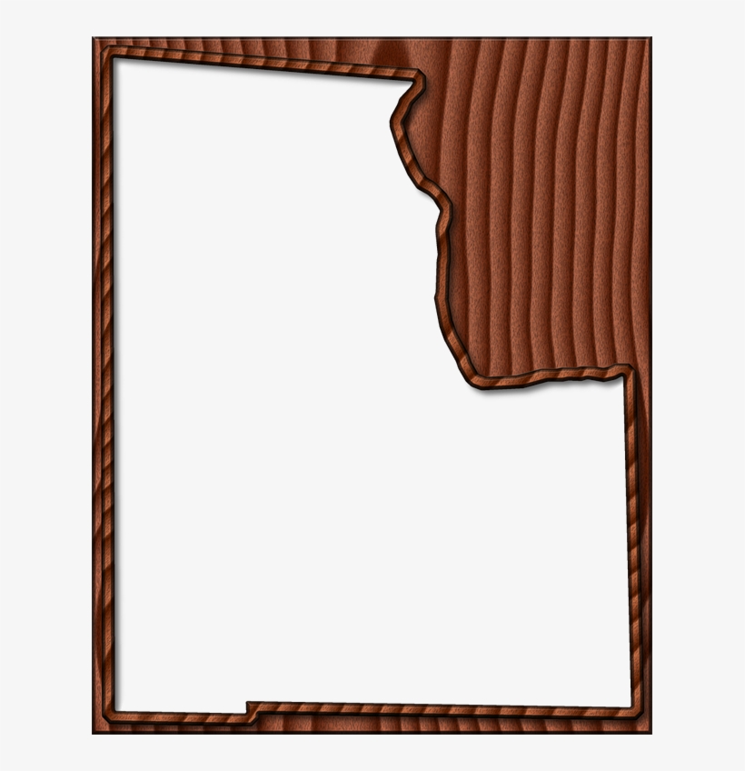 A Map Of Baker With The Map Area Carved From A Dark, transparent png