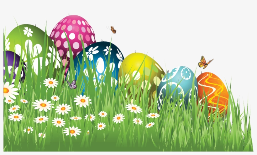 Eastereggs - Easter Eggs In Grass, transparent png