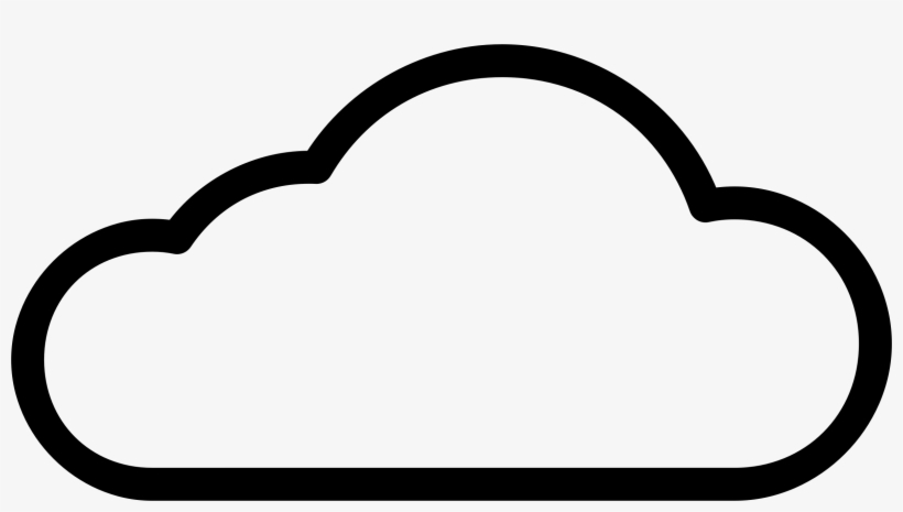 This Free Icons Png Design Of Simple Cloud Icon Flat, transparent png
