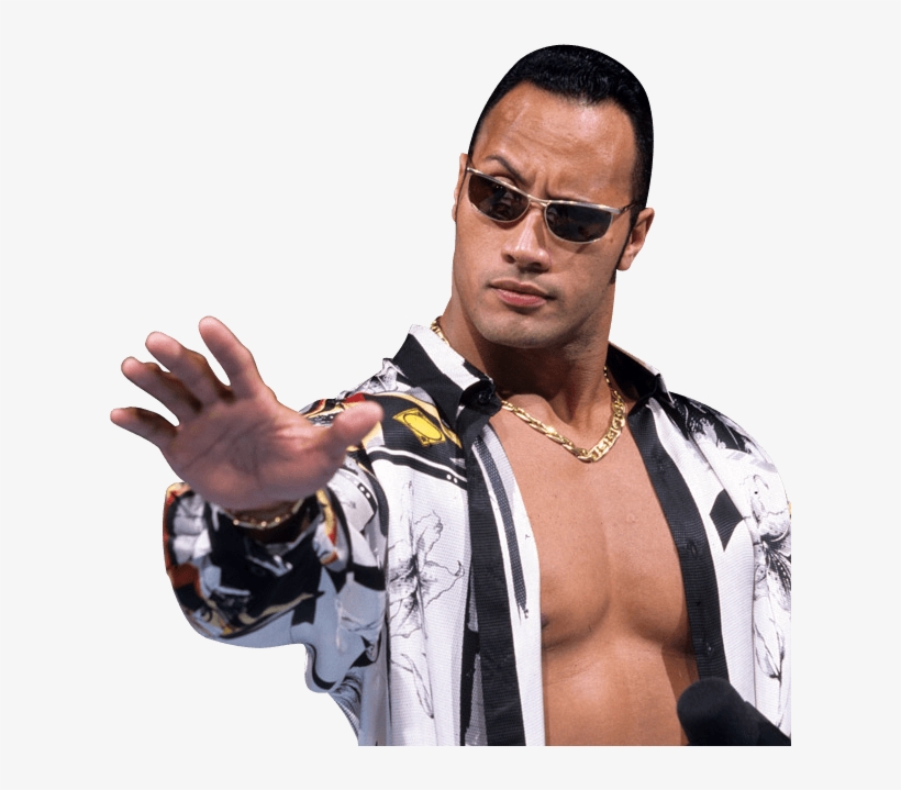 The Rock Calm Down Rock Wwf 620x639 Png Download Pngkit