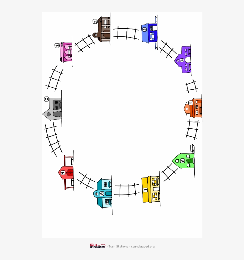 Train Track Shape - Train, transparent png