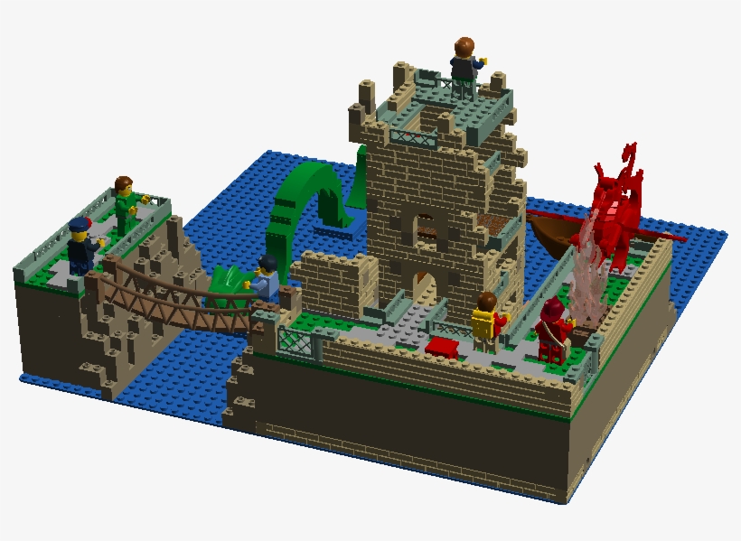 The Loch Ness Monster And Friends - Lego Loch Ness Monster, transparent png