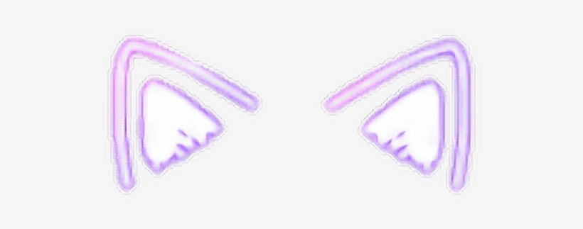 Kawaii Cute Soft Aesthetic Transparent Goth Neon Light - Neon Lighting, transparent png