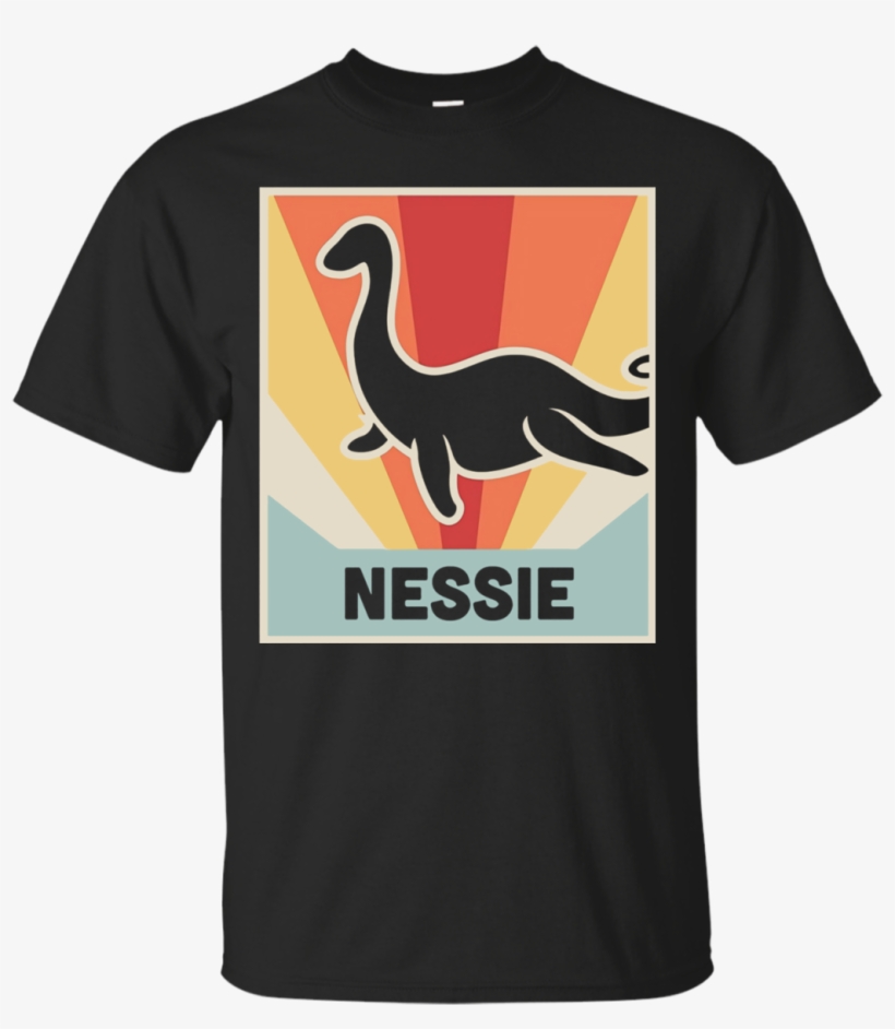 Retro Loch Ness Monster T Shirt Hoodie Sweater - Rogue X Men Tshirt, transparent png