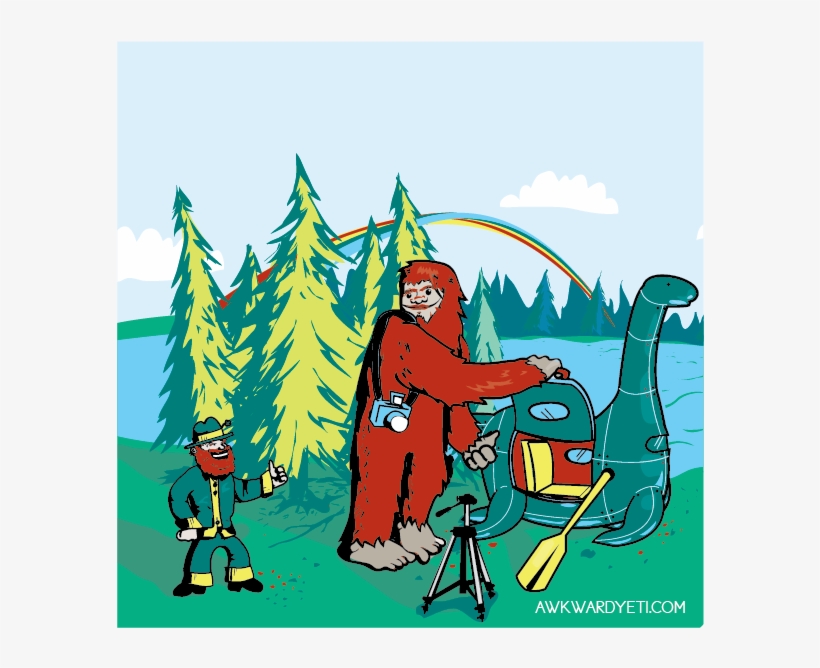 Loch Ness Monster - Cartoon, transparent png