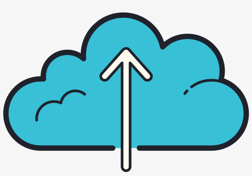 Upload To Cloud Icon - Information, transparent png