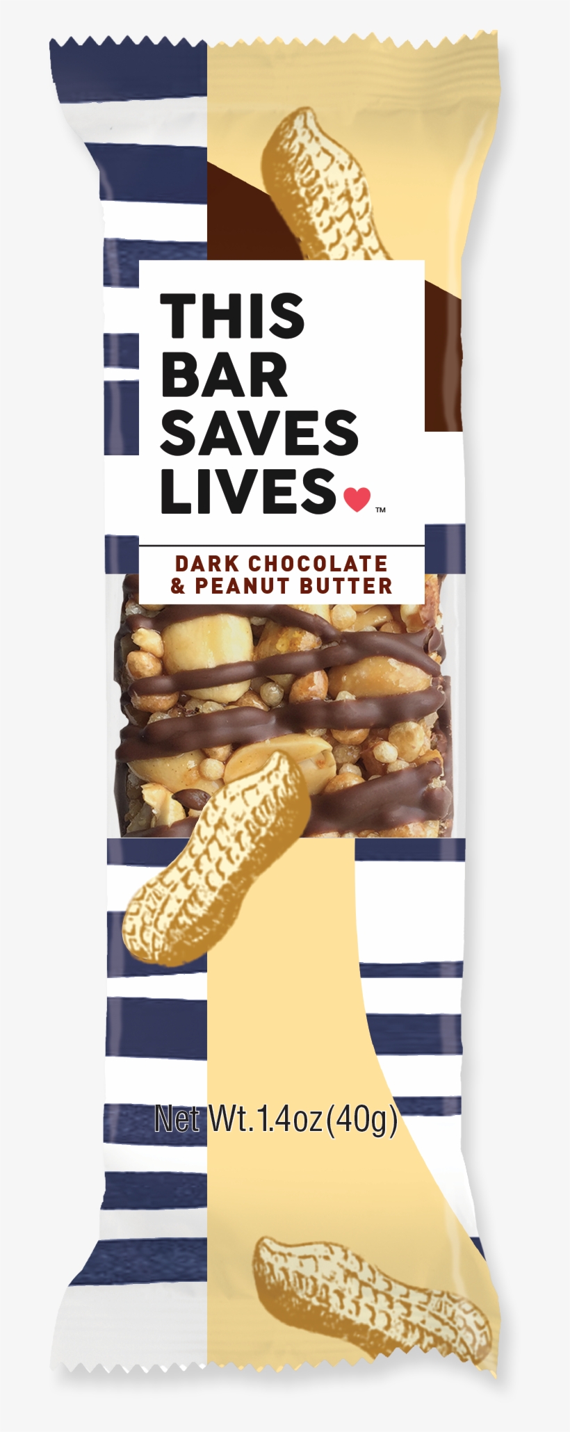 Dark Choc Peanut - Bar Saves Lives, transparent png