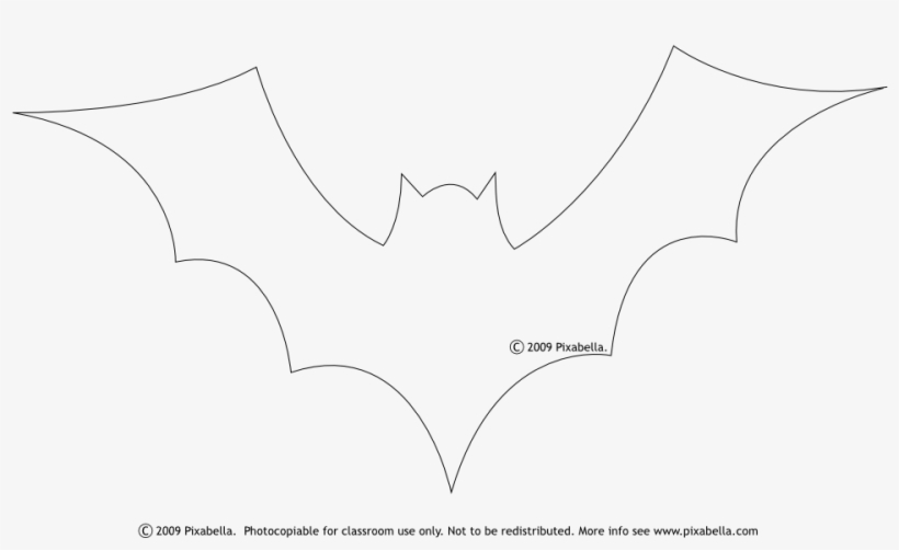 26 Images Of Bat Template Printable Large Leseriail - Bat, transparent png