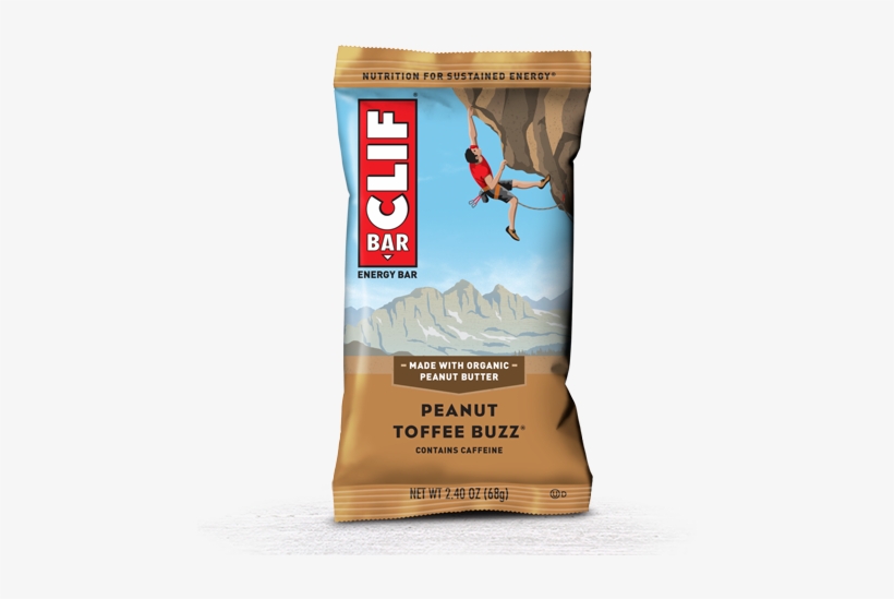 Peanut Toffee Buzz® Packaging - Clif Bar Peanut Butter Chocolate, transparent png