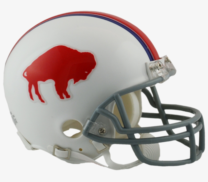 Buffalo Bills Vsr4 Mini Throwback Helmet Wisconsin Football Helmet