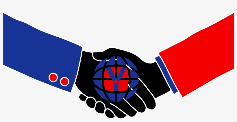 Jpg Black And White Library Image Hand Png Space Agency - Handshake Clip Art, transparent png