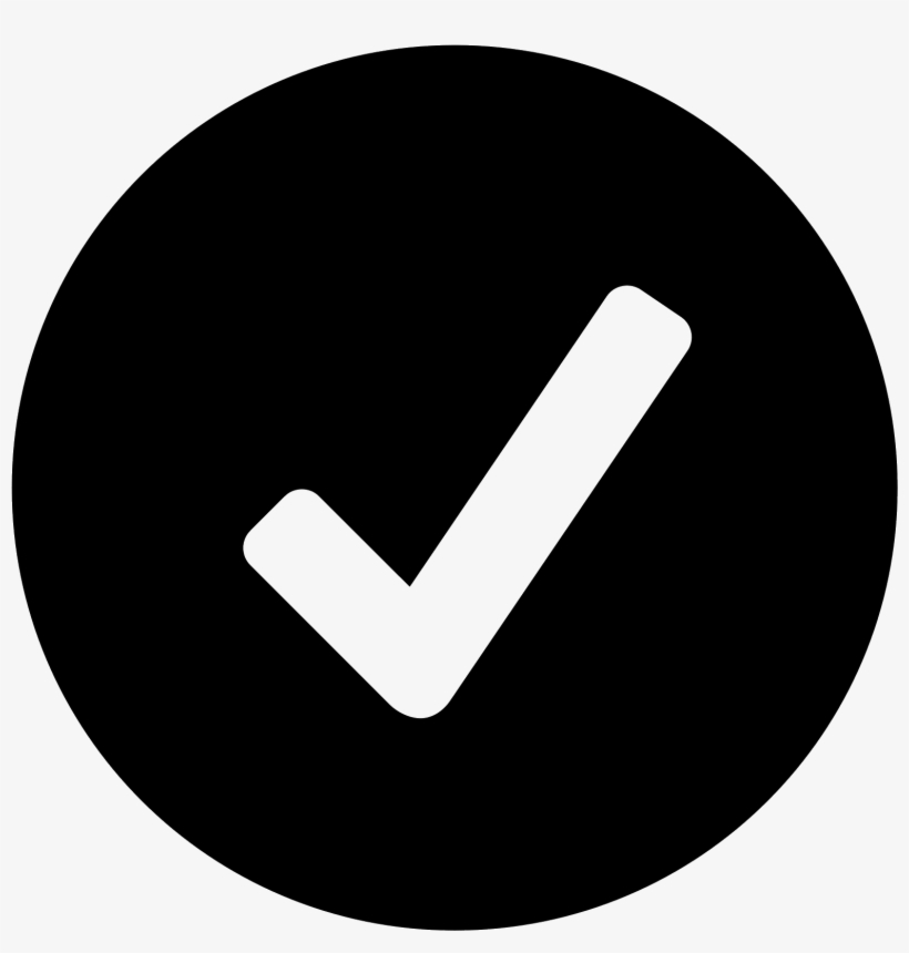 Png File - White Success Icon Png, transparent png