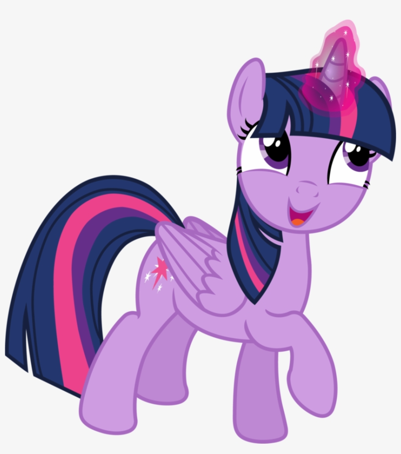 Twilight Sparkle - Twilight Sparkle Using Magic - 859x931 PNG Download ...