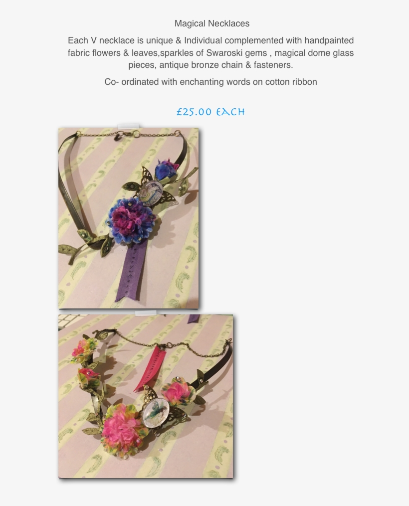 Magical Necklaces Each V Necklace Is Unique & Individual - Necklace, transparent png