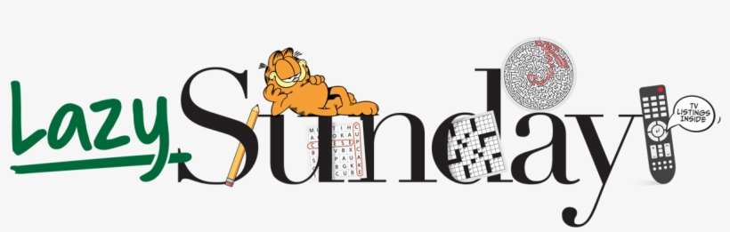 Subscribe Now To Get Lazy Sunday - Garfield, transparent png
