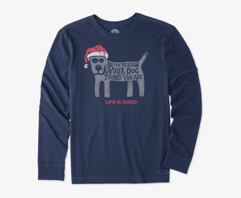 Men's Rocket Holiday Long Sleeve Crusher Tee - T-shirt, transparent png