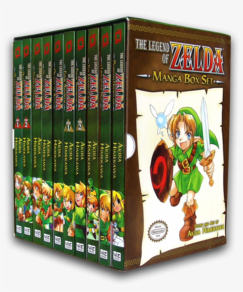 Legend Of Zelda (box Set) By Akira Himekawa, transparent png