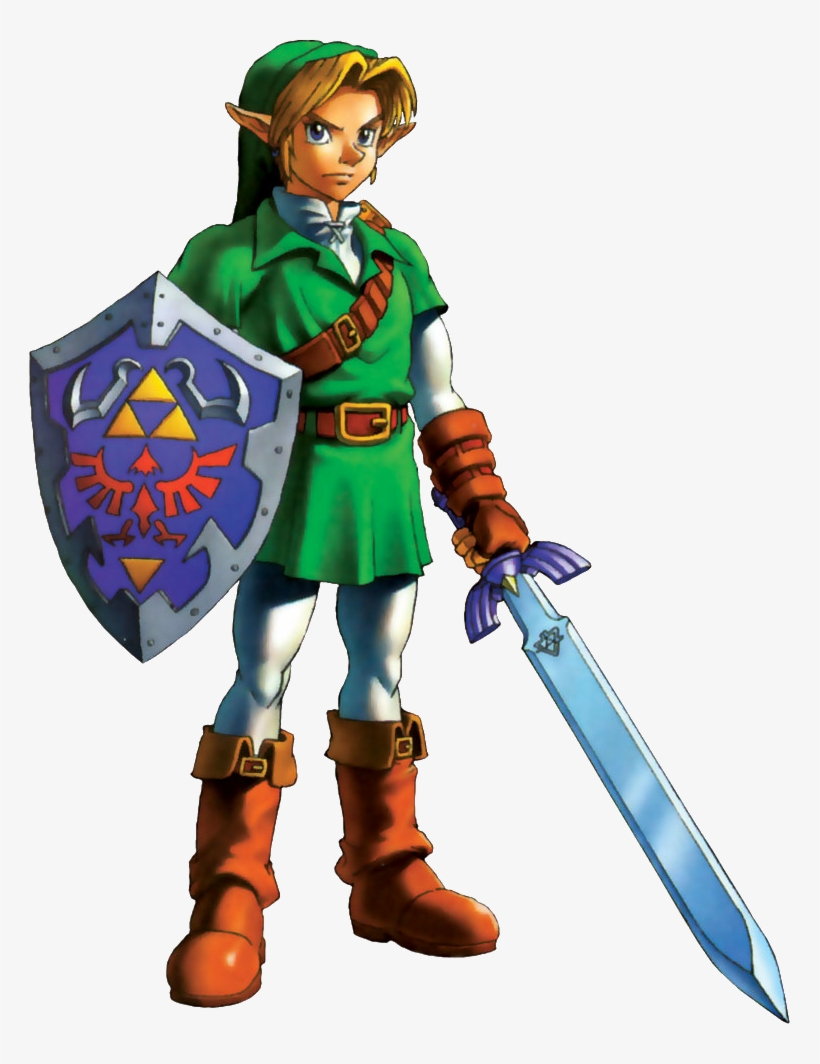 The Legend Of Zelda - Link Zelda Ocarina Of Time, transparent png