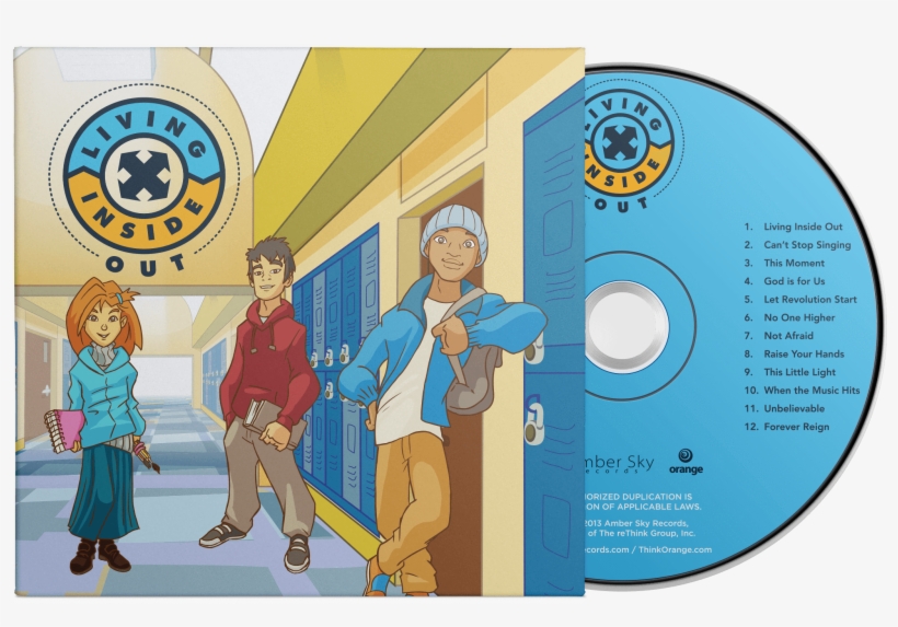 Living Inside Out Cd - Amber Sky Records / Living Inside Out, transparent png